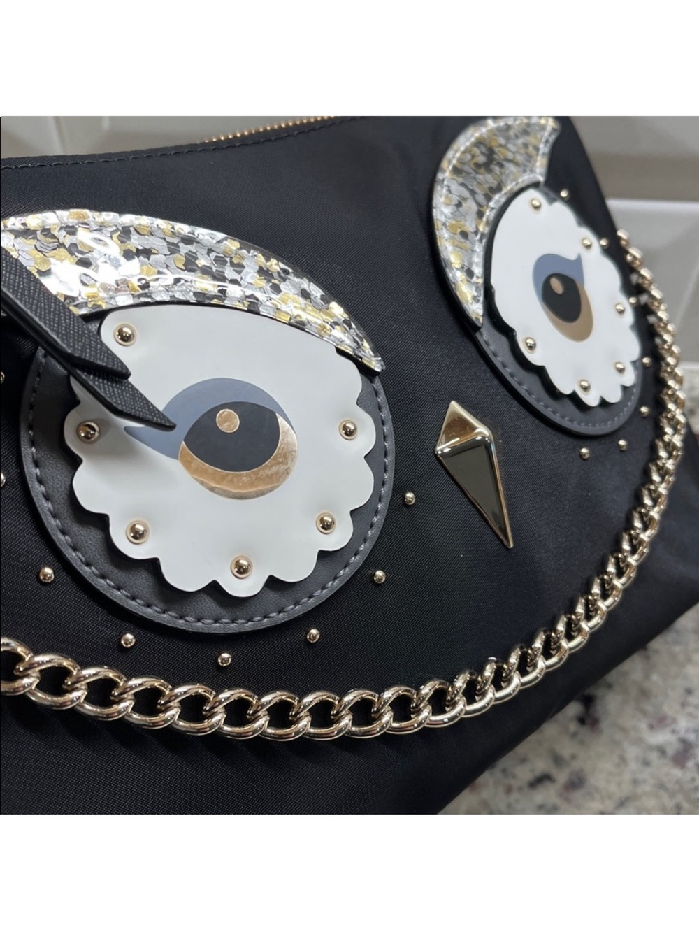 Kate Spade ♠️ EUC! Star Bright Owl Madeline Crossbody Bag - Picture 4 of 12
